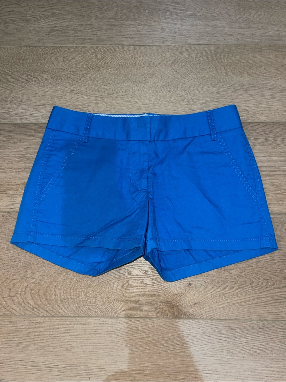 J. Crew Bright Blue Cotton Shorts